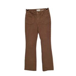 RE Generation By Celebrity Pink Brown/Tan Corduroy Pants Size 7/28 100% Cotton